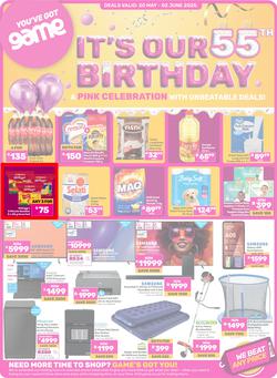 Game : It's Our 55th Birthday Celebration (20 May - 02 June 2025), page 1