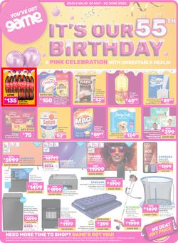 Game : It's Our 55th Birthday Celebration (20 May - 02 June 2025), page 1