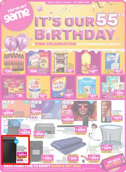Game : It's Our 55th Birthday Celebration (20 May - 02 June 2025), page 1