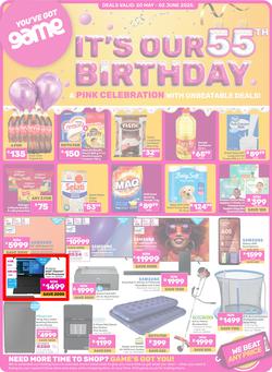 Game : It's Our 55th Birthday Celebration (20 May - 02 June 2025), page 1