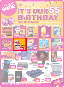 Game : It's Our 55th Birthday Celebration (20 May - 02 June 2025), page 1