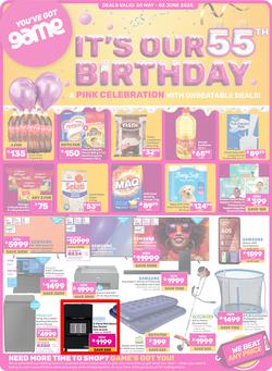 Game : It's Our 55th Birthday Celebration (20 May - 02 June 2025), page 1
