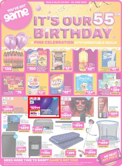 Game : It's Our 55th Birthday Celebration (20 May - 02 June 2025), page 1