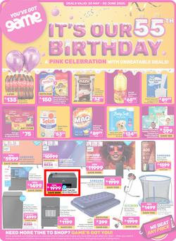 Game : It's Our 55th Birthday Celebration (20 May - 02 June 2025), page 1
