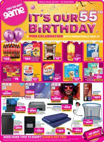 Game : It's Our 55th Birthday Celebration (20 May - 02 June 2025)
