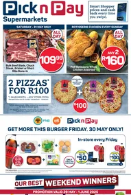 Pick n Pay Eastern Cape : Weekend Specials (29 May - 01 June 2025)