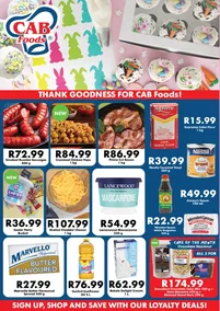 CAB Foods : Thank Goodness For CAB Foods (06 March 2025 - 02 April 2025)