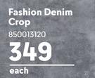 Legend Weekend Wear Fashion Denim Crop 850013120