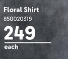 Legend Weekend Wear Floral Shirt 850020319