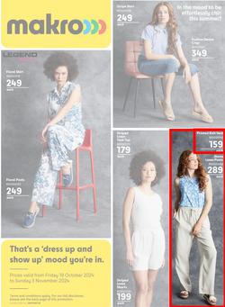 Makro : Clothing (18 October - 03 November 2024), page 1