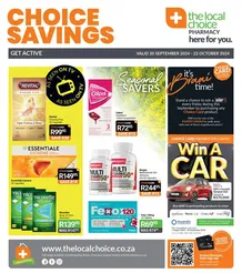 The Local Choice Pharmacy : Seasonal Savers (20 September - 22 October 2024)