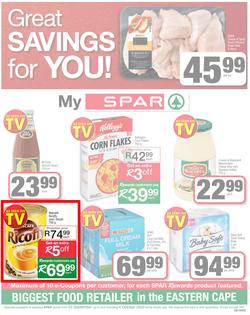 SPAR TOWN EASTERN CAPE : My Spar (22 September - 4 October 2020), page 1
