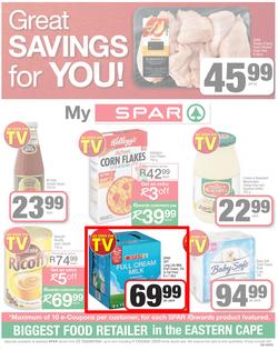 SPAR TOWN EASTERN CAPE : My Spar (22 September - 4 October 2020), page 1