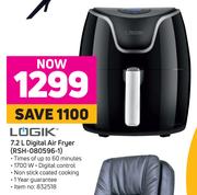 Logik 7.2L Digital Air Fryer RSH-080596-1