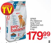 Spar Pro Balance Dog Food (Selected Incl. Puppy)-8kg Each