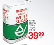 Spar Refined White Sugar-2.5kg Each