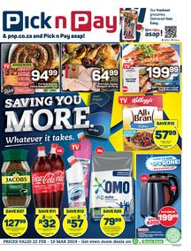 Pick n Pay Gauteng, Free State, North West, Mpumalanga, Limpopo and Northern Cape : Specials (22 February - 10 March 2024)