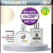 Lentheric I Love EDP 50ml Plus Masculin EDT 100ml Assorted-Both For 