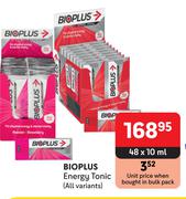 Bioplus Energy Tonic (All Variants)-48 x 10ml