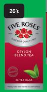 Five Roses Tagless Teabags-6 x 26's
