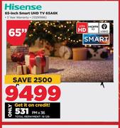 Hisense 65" Smart UHD TV 65A6K