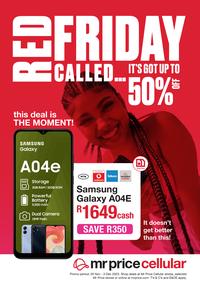 Mr Price Cellular : Red Friday (20 November - 03 December 2023)