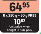 Omo Hand Wash Powder-6 x 250g + 50g Free
