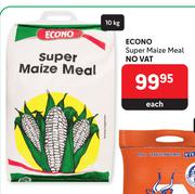 Econo Super Maize Meal-10Kg Each