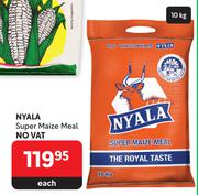 Nyala Super Maize Meal-10Kg Each