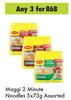 Maggi 2 Minute Noodles Assorted-For 3 x 5 x 73g