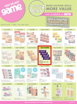 Game : More 4 Less (01 April - 30 June 2022), page 1