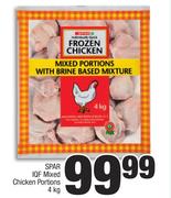 Spar IQF Mixed Chicken Portions-4Kg