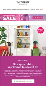 Yuppiechef : Storage So Chic (Request Valid Date From Retailer)