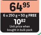 Omo Hand Wash Powder-6 x 250g+50g Free
