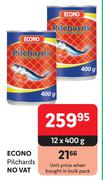 Econo Pilchards-12 x 400g