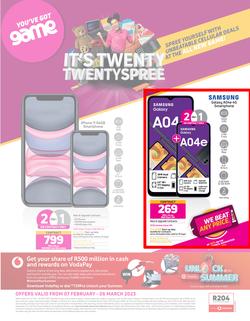 Game Cellular : It's Twenty Twentyspree (07 February - 06 March 2023), page 1