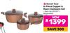 Bennett Read 6-Piece Copper & Rock Cookware Set-Per Set