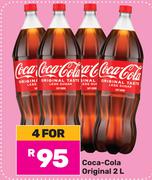Coca-Cola Original-For 4 x 2Ltr