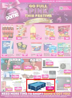Game : Go Full Pink This Festive (02 December - 29 December 2025), page 1