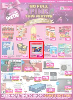 Game : Go Full Pink This Festive (02 December - 29 December 2025), page 1