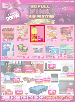 Game : Go Full Pink This Festive (02 December - 29 December 2025), page 1
