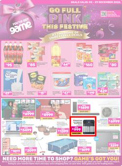 Game : Go Full Pink This Festive (02 December - 29 December 2025), page 1