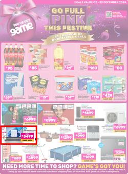 Game : Go Full Pink This Festive (02 December - 29 December 2025), page 1