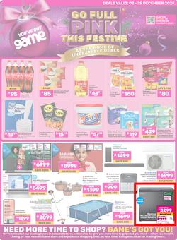 Game : Go Full Pink This Festive (02 December - 29 December 2025), page 1