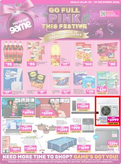 Game : Go Full Pink This Festive (02 December - 29 December 2025), page 1