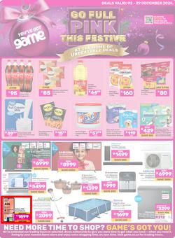 Game : Go Full Pink This Festive (02 December - 29 December 2025), page 1