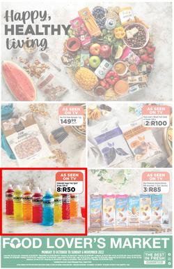 Food Lover's Market Western Cape : Happy, Healthy Living (31 October - 06 November 2022), page 1