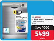 Bosch 12 Place Series 2 Dishwasher SMS24AI01Z