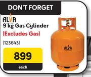 Alva 9Kg Gas Cylinder (Excludes Gas)