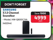 Samsung 3.1.2 Channel Soundbar HW-Q600C/XA